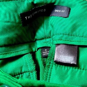 The limited green pants new with no tags size 8
